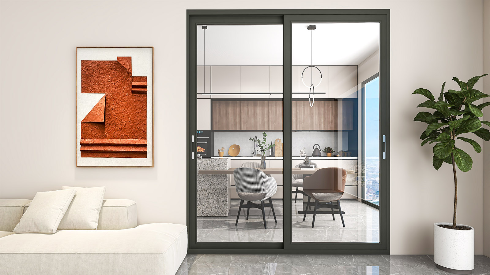 Medium Sliding Door